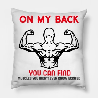 Back Muscles You Didn't Know Existed Pillow