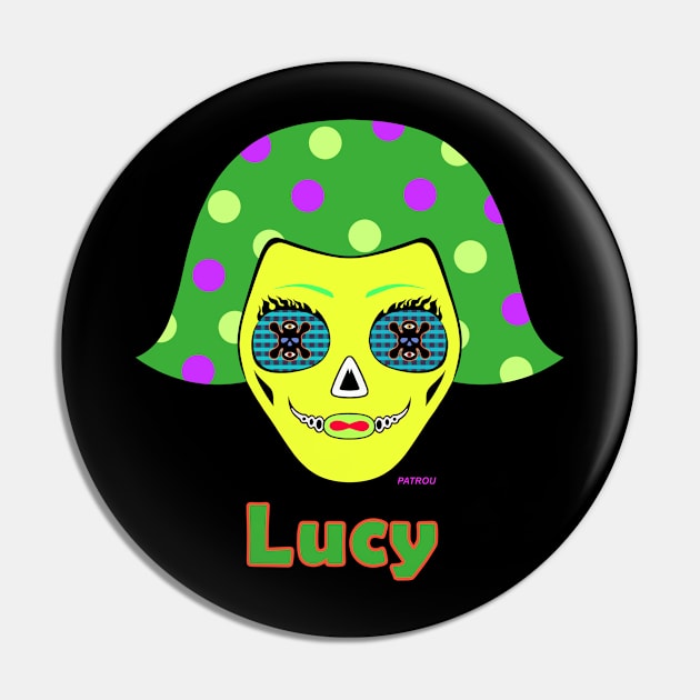 Lucy Green Pin by patrou