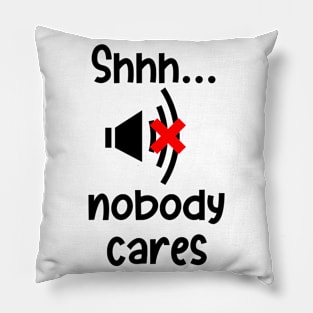 Irony No Interesting Sarcasm Fun Pillow