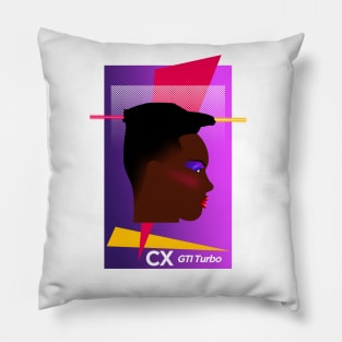 CX GTI Turbo featuring Grace Jones Pillow