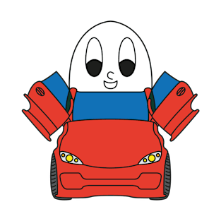 Luxury-Car Egg T-Shirt