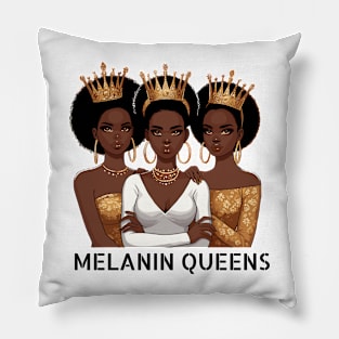 Melanin Queens Pillow