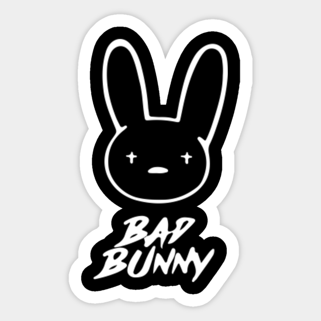 Bad Bunny Yo Perreo Sola Bad Bunny Merch Bad Bunny Rabbit Sticker Teepublic
