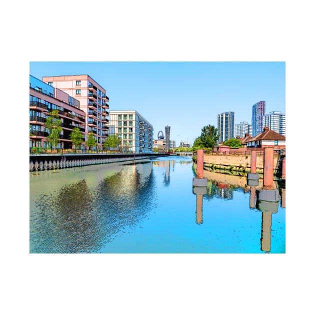 Stratford Waterfront building, London by fantastic-designs