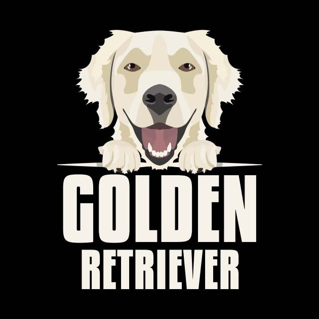 Smiling Golden Retriever by GreenOptix