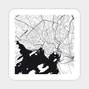 Oslo Map City Map Poster Black and White, USA Gift Printable, Modern Map Decor for Office Home Living Room, Map Art, Map Gifts Magnet