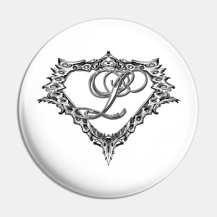 Super Sleek Style L Symbol Pin