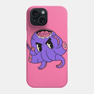 Cute Zombie Octopus // Funny Halloween Animals Phone Case