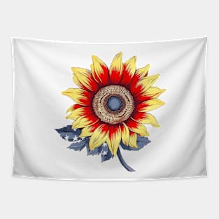 4th of July Sunflower #3 Tapestry