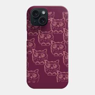 Being Human Is Exhausting So Be An OWL Phone Case