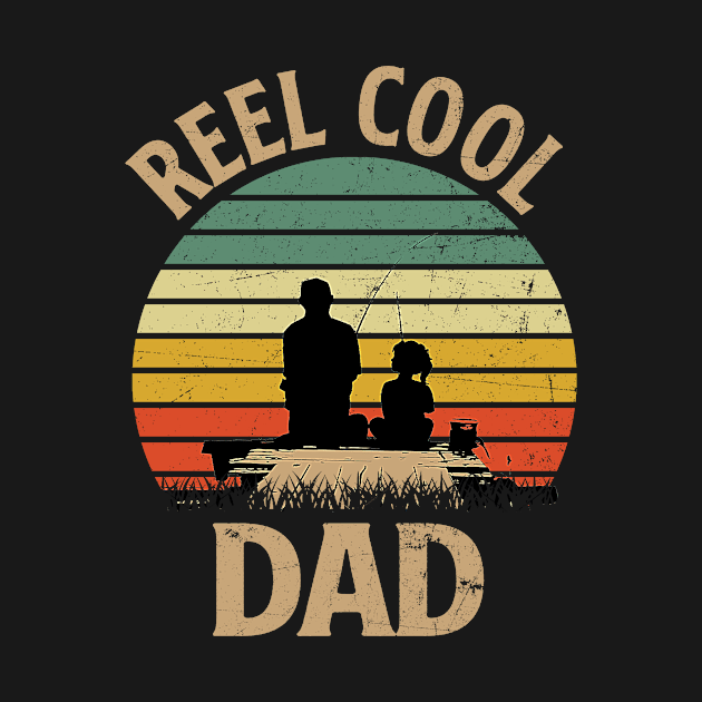 Reel Cool Dad Fishing With My Daughter by US GIFT