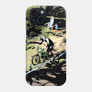 mtb downhill Phone Case