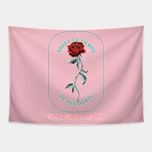 Rosa Rose Latina Love Corazon Tapestry