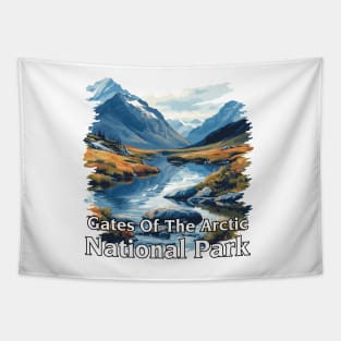 Gates Of The Arctic National Park Alaska Tapestry