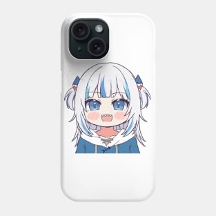 Gawr Gura Chibi Phone Case