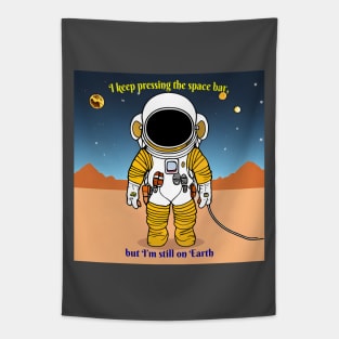 Desert Astronaut Tapestry