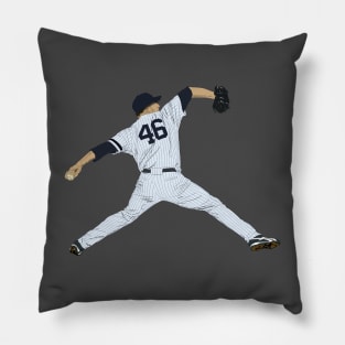 Andy Pettitte Drawing Pillow