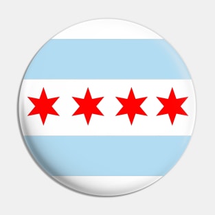 Chicago Flag Pin