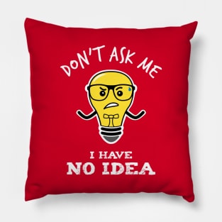 No Idea Pillow