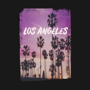 Los Angeles Grunge Design T-Shirt