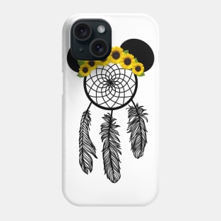 Sunflower Dream Catcher Phone Case