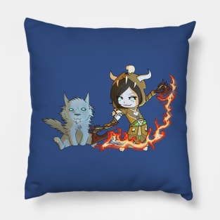 Chibi Enhancement Shaman Pillow