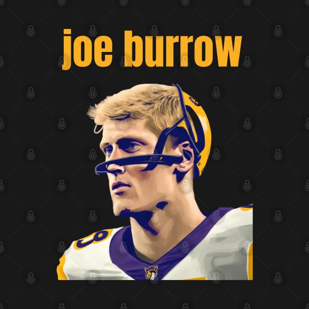 joe burrow cute graphic design by Nasromaystro