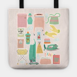 Retro Cleaning Day Tote