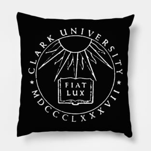 Vintage Clark University Pillow