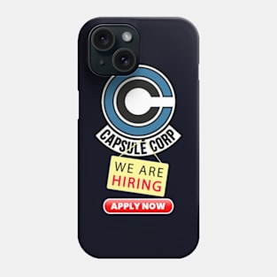 Capsule Corp Hiring Phone Case