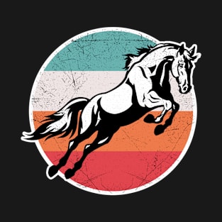 Vintage Retro Horse Shirt Funny Gifts for Men Women Kids T-Shirt