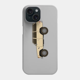 fj60 Land Cruiser tan Phone Case