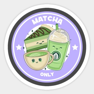 Matcha Maker Design Sticker for Sale by Finecitydesigns