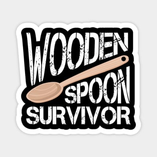 Wooden Spoon Survivor Magnet