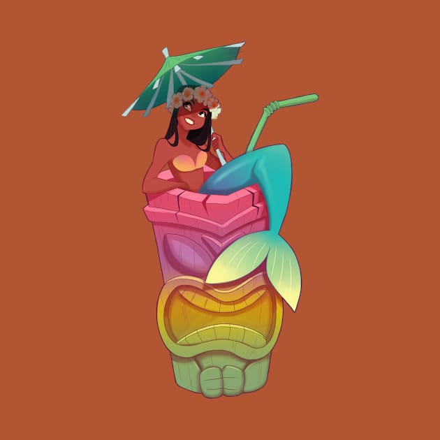 tiki drink by melivillosa