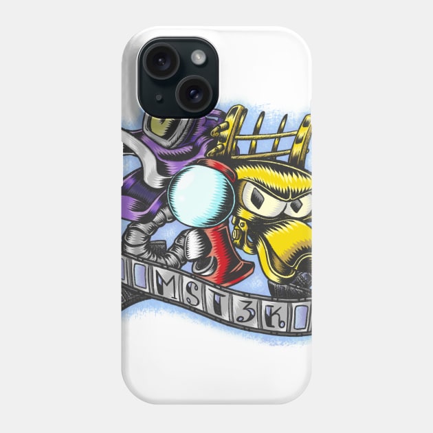Robot Roll Call Phone Case by picklenickel