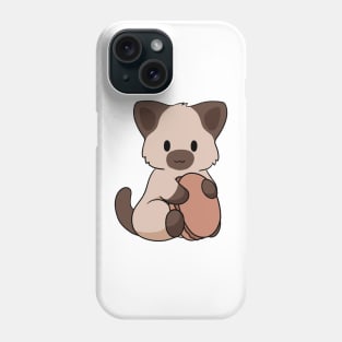 Siamese Cat Macaron Phone Case