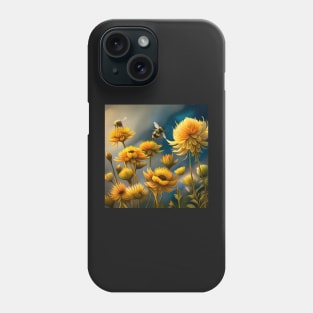 Wild Flowers Growing Phone Case