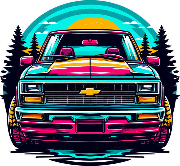 Chevy S10 Kids T-Shirt by Vehicles-Art