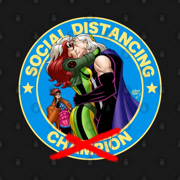 X Social Distancing Champion by artoflucas