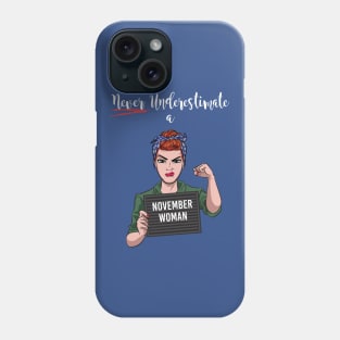 November Woman Phone Case