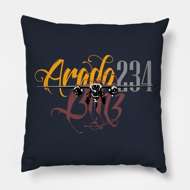 Arado 234 Blitz Pillow by Siegeworks