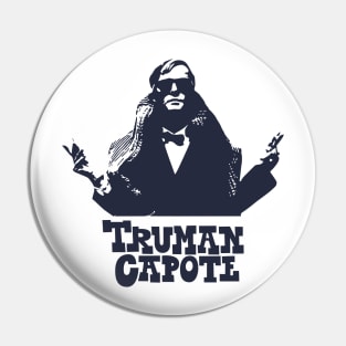 Truman Capote Tribute Tee - Literary Icon Apparel for Style and Sophistication Pin
