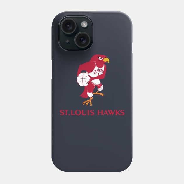 St. Louis Hawks Phone Case by DistractedGeek