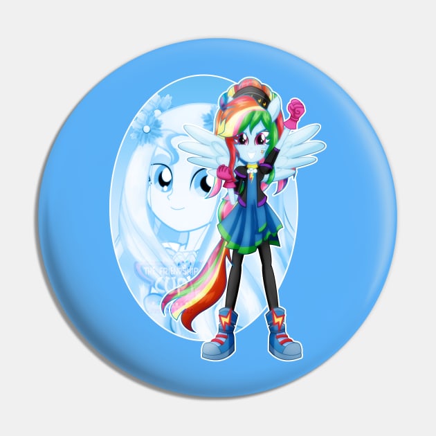 Aphrodite's warrior_Rainbow Dash Pin by jotakaanimation