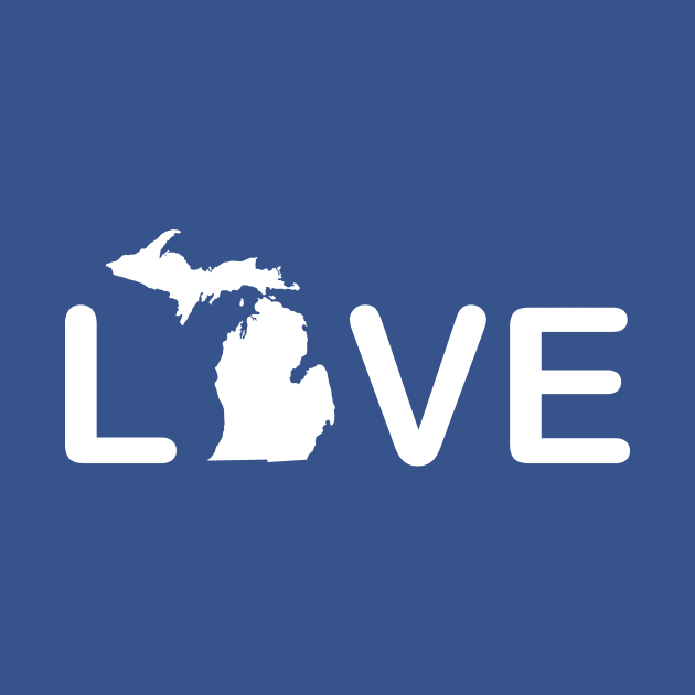 Michigan Love by Lost Mitten Apparel Co