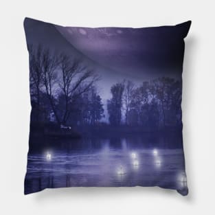 Jupiter Swans Pillow