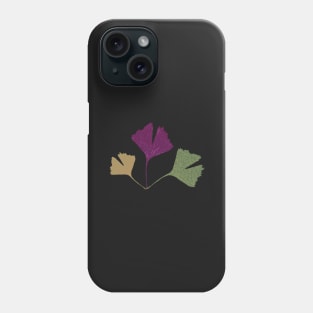 Ginkgo biloba leaves Phone Case