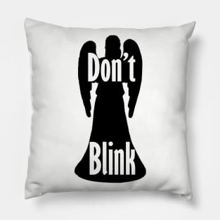 Doctor Who Weeping Angel - Don't Blink! Pillow