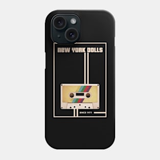 New York Dolls Music Retro Cassette Tape Phone Case